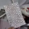 Marca Tomoni Colaboração Tata Adesivos para Unhas com Hot Stamping Adesivos de Unha Fofos Adesivos de Joias de Gato com Diamante Estrela