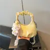 Bolso de Mujer Transfronterizo 2026 Nueva Temporada Primavera/Verano, Exquisito y Moderno, Bolso de Moda de Gama Alta, Bolso Cruzado de Hombro Tipo Dumpling