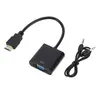 Cabo de conversão hdmi para vga hdmi para vga cabo adaptador monitor set top box computador projetor