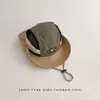 Sombrero de Sol para Exteriores para Niños, Sombrero de Pescador Delgado de Malla para Verano de Ala Ancha, Sombrero de Protección Solar Unisex para Bebé para Camping, Primavera