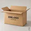 Caixa Dobrável para Exportação Atacado Papelão Endurecido Caixa de Embalagem para Comércio Exterior Resistente à Pressão Resistente a Quedas Transporte Expresso Logística