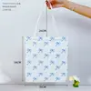 Bolsa de Lona Caricatura Gato Kate Bolso de Mano Bolso de Hombro Ligero Bolsa de Compras Bolsa para el Almuerzo Bolsa a Cuadros