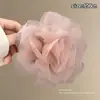 Pinza para el Cabello de Flor de Lirio Artificial con Atmósfera de Hada, Aspecto Hermoso y de Alta Gama, Pasador para Recogido en la Parte Trasera de la Cabeza, Accesorio para el Cabello con Pinza de Tiburón