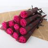 Regalos del Día de San Valentín Rosas al por Mayor Claveles Flor de Jabón Brillante de un Solo Tallo Evento de Apertura Festiva Promoción Callejera
