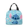 Bolsa de almuerzo con diseño de estrella de Stitch, lonchera de dibujos animados de Stitch para bebé, bolsa de picnic de papel de aluminio, lonchera portátil, bolsa de hielo