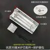 Caja de fuego eléctrica núcleo de horno estufa de horneado calentador de pies alambre de calefacción de tubo de vidrio interruptor kit completo de accesorios para el núcleo de calefacción
