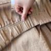 Calças de Perna Larga para o Dia a Dia 2025 Primavera Nova Chegada Calças Moda Feminina Soltas Algodão e Linho Feminino Cintura Alta Calças Retas