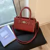 Bolso de Mano Nuevo para Mujer Otoño e Invierno 2025 con Patrón de Piel de Cocodrilo, Bolso de Hombro Cruzado con Textura de Moda, Bolso Versátil para el Trabajo