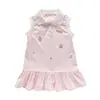 Vestido de Verano para Niñas 2026 Nuevo Vestido Polo Bordado Infantil para Niñas Pequeñas, Hermoso Vestido Casual para Niñas