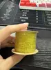 Hilo de oro hilo de algodón retorcido a mano cuerda enrollada cuerda cuentas estrella luna bodhi texto cuerda de juego hilo de borla DIY hecho a mano