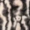 Tela de terciopelo con estampado de piel de conejo, degradado niebla de nube y teñido anudado, disponible en stock, para ropa, textiles del hogar y pantuflas