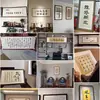 Caligrafía y Pintura Personalizadas con Montaje Experto, Obras Auténticas Hechas a Mano, Caligrafía con Pincel, Pinturas para Colgar, Letra Cursiva, para Oficina y Sala de Estar