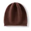 Venta al por mayor de fábrica de gorros grandes de cachemir para hombres y mujeres, con borde enrollado, diseño de punto y un ajuste cálido y acogedor para otoño e invierno, adecuados para ventas transfronterizas