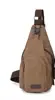 Bolso de Pecho Casual para Hombre Estilo Coreano Bolsa Deportiva de Lona para Hombre Bolso Pequeño Multifuncional para Exteriores Bolso Cruzado Pequeño de Moda