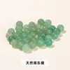 Jingdian Joyería Perlas de Medio Agujero Perlas Sueltas Accesorios para Joyería Pendientes DIY Accesorios para el Cabello Perlas de Ágata Roja de Medio Agujero Venta al por Mayor