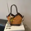 Bolsa Transversal Estampada de Leopardo Moda Retrô para Mulheres, Novo Estilo Transfronteiriço, Versátil para o Dia a Dia, Grande Capacidade, Bolsa de Ombro Casual
