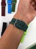 Correa de silicona monocromática Apple Ocean para exportación transfronteriza, compatible con Apple Watch.
