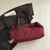 Bolso Retro de Alta Gama 2025 de Gran Capacidad para Mujer Otoño e Invierno Nuevo Bolso de Hombro Casual para Viajero Estilo Europeo y Americano Bolso Tote para Mujer