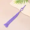 Llavero de Cuerda Trenzada Racimo de Uvas Bodhi, Accesorio Colgante para Bolsa de Red, Producto Semi-Terminado Creativo DIY, Correa para Llavero de Teléfono