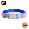 GlowCastle suministros para mascotas al por mayor hebilla de aleación de zinc forro de nailon letras de comercio exterior collar de perro de nailon
