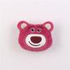 Cure Fofo Desenho Animado Cabelo Azul Estranho Boneca Urso Morango Broche DIY Bolsa Meias Acessórios Acessórios de Vestuário
