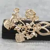 Joyería DIY, Accesorios para el Cabello, Materiales para Pasadores al por Mayor, Horquilla Pequeña Rama de Melocotón Longevidad de Cobre A082