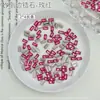 Rhinestones de Circonita Mini Largos de 5A, Estilo Popular en Línea, Base Plana, Biselados, Rhinestones Súper Brillantes para Uñas, Rhinestones para Uñas de Color Blanco y Champagne