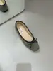 Zapatos de Mujer Temporada Primer Encuentro: Diseño de nicho con detalle de lazo, Cómodo para ir al trabajo, Colección Otoño 2026, Suela suave para mayor comodidad, Zapatos planos tipo ballet