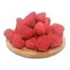 Morangos Liofilizados Grandes para Assar, Ingredientes para Nougat Crocante Floco de Neve, Frutas Secas de Morango no Atacado, Ingredientes para Aveia