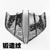 Accesorios para Motocicleta Cuchillo de Viento Lateral Modificado Ala Fija de Carreras Deflector Universal Spoiler de Viento Lateral Ala Deflectora