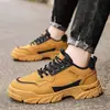 Zapatos Nuevos de Invierno para Hombre 2026 Antideslizantes Zapatos de Protección Laboral Retro Con Felpa Cálidos Zapatos de Trabajo Casuales de Algodón BB505
