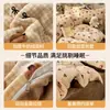 2026 Nueva Funda Nórdica de Vellón de Leche Grueso para Otoño Invierno Ropa de Cama Sábana de Cama de Vellón de Coral Plus Funda Nórdica Ropa de Cama Funda Nórdica de Felpa