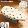 Mini tabla de planchar para el hogar, pequeña almohadilla para plancha eléctrica, tabla de planchar colgante, tabla de planchar de escritorio, tabla de planchar plegable de mano para uso en escritorio