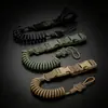 Cuerda Táctica con Resorte Anti-Pérdida para Montañismo al Aire Libre Lanyard para Llaves Cuerda para Pistola Estilo Militar Herramienta Cuerda con Resorte Anti-Pérdida Venta al por Mayor Personalización