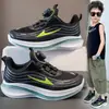 2026 Novos Sapatos de Primavera para Meninas Sapatos Casuais Sapatos de Corrida Sapatos Infantis Sapatos Esportivos de Solado Macio com Fivela Rotativa Meninas Leve