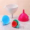 Funil Cozinha Doméstico Dispenser de Álcool Diâmetro Pequeno Despejar Água Doméstico Álcool Perfume Dispenser Óleo Noturno Funil Boca Pequena