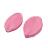 2 piezas de hojas y pétalos molde de silicona con clip para pastel, molde de azúcar, juego de combinación opcional multiestilo