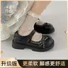 Zapatos Mary Jane de encaje de Zhao Lusi, nueva colección otoño 2026 para mujer, estilo preppy, colegiala japonesa (J.K.) estilo, zapatos pequeños de piel, planos