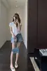 Moda Estilo Old Money Camiseta Slim de Manga Curta com Gola Polo para Mulheres, Design Versátil, Novo Modelo Primavera/Verão 2026