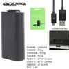 Adequado para Controle Sem Fio Xbox One/S com Bateria de 1200mAh com Indicador de Carregamento Cabo de Carregamento de 3m Conjunto Xbox