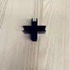 Clips de fijación de plástico de ranura cruzada de 8 mm 5 mm 6 mm 10 mm para vidrio acrílico y tablero KT, clips para acuario