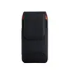 Porta teléfono de cintura para hombre, estilo vertical, patrón de lichi, duradero para trabajos al aire libre, bolsa de cintura para exteriores al por mayor