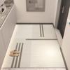 Felpudo para puerta de entrada, alfombra de entrada, felpudo para el hogar, antideslizante, para sala de estar, ligero, de lujo, avanzado, se puede cortar