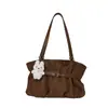 Cross2026 Nova Moda Casual para o Trabalho Bolsa Tote de Grande Capacidade Bolsa de Ombro Única de Alta Qualidade Bolsa Feminina Estilosa e Simples