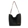 Bolso de Hombro Transfronterizo Casual de Gran Capacidad Bolso Vintage de Lona Estilo Coreano para Mujer Bolso Cruzado de Estilo Casual Bolso Grande Casual