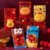 Bolsas de Sobres Rojos 5D para el Año del Caballo 2026 Año Nuevo Creativo Personalizado Festival de Primavera Sobre Rojo Paquete de Dinero de la Suerte para Niños con Sentido de Ceremonia