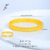 O Mesmo Estilo do Bracelete com Fivela de Estrela Cravejada de Diamantes e Acabamento Escovado Dourado Areia da Loja de Ouro Puzuo, Bracelete Requintado Estilo Buchi Vintage, Presente para Namorada