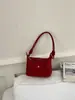 Bolso Pequeño Retro Coreano Nuevo de Moda para Mujer Bolso de Mano Súper Popular de Gamuza Bolso de Hombro Cruzado para el Trabajo Moderno