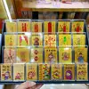 Adesivos de Telefone Dourados, Lembrancinhas, Ímãs de Geladeira Criativos Culturais para Atrair Boa Sorte e Riqueza, Cartões Dourados, Folhas Douradas Atacado para o Festival Qixi