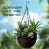 Corda de extensão para saco de rede de vaso de flores, saco de rede de cesta suspensa de jardim tecida à mão criativa para plantas internas e externas, corda suspensa simples